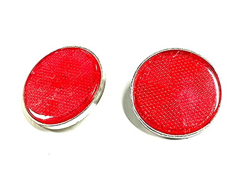 反射板リフレクター☆CB250TCB400TCB400Nスーパーホーク3 バイク用 スズキ ウインカー 3個 リフレクター付 反射板